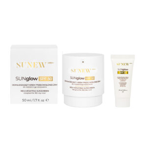 SunewMed+ SUNglow SPF 50 Odmładzający krem przeciwsłoneczny do codziennego stosowania