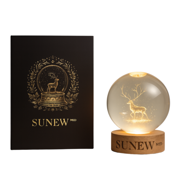 Limitowana kula dekoracyjna The Golden Deer – świąteczna ozdoba 3D