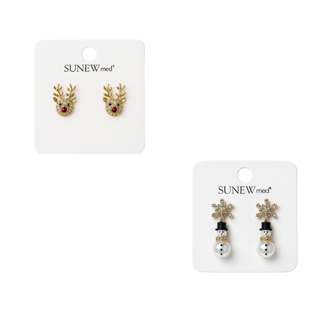 Kolczyki świąteczne - 1 para