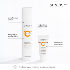 Lekki krem na dzień i na noc z witaminą C