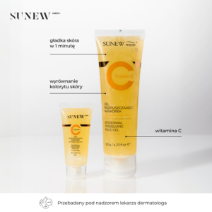 Żel rozpuszczający naskórek z witaminą C